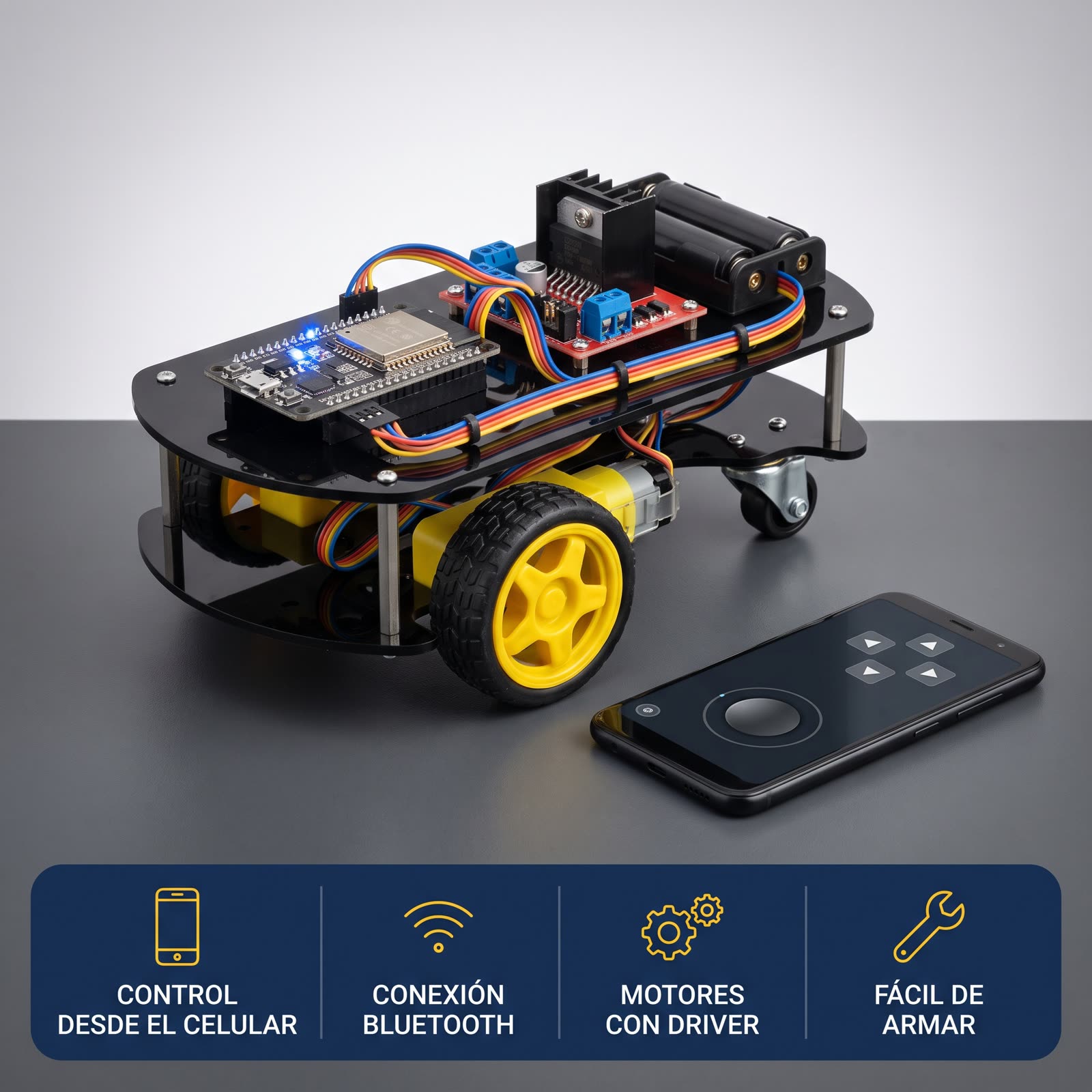 Kit Carrito Bluetooth