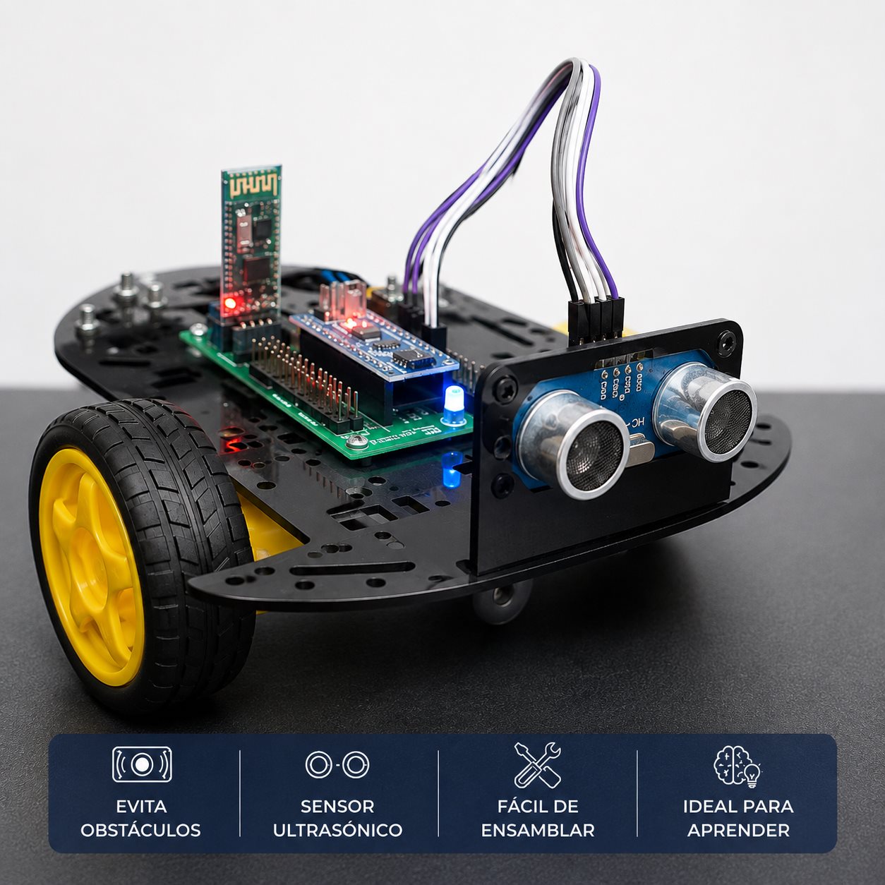 Kit Robot Evita Obstáculos